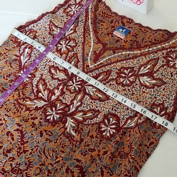 Handprint Tunic Top - Picture 6 of 9